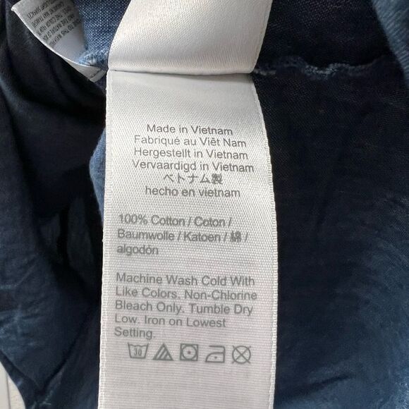 J. Crew Tie-sleeve Button-front Chambray Shirt Dress - Picture 8 of 11